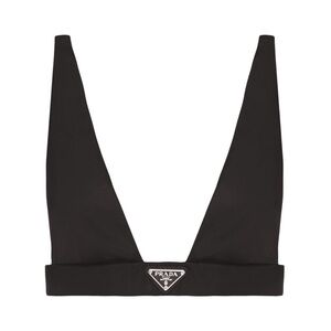 NWT Prada Re-Nylon Bra Top Black 40 4 $825